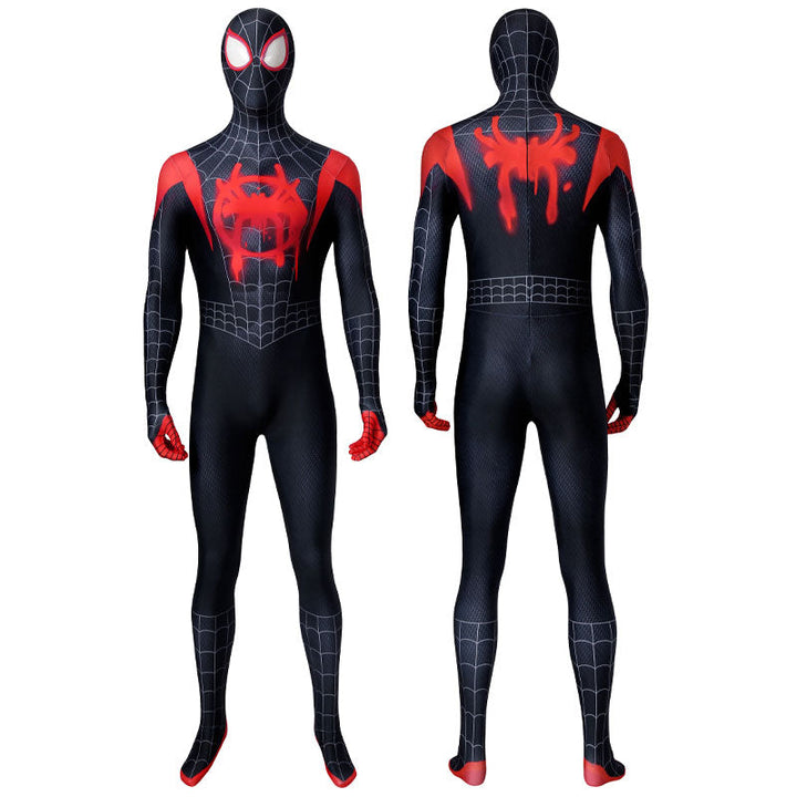 [ylevol] Spider-Man Into the Spider-Verse Miles Morales Jumpsuit Cosplay Costumes
