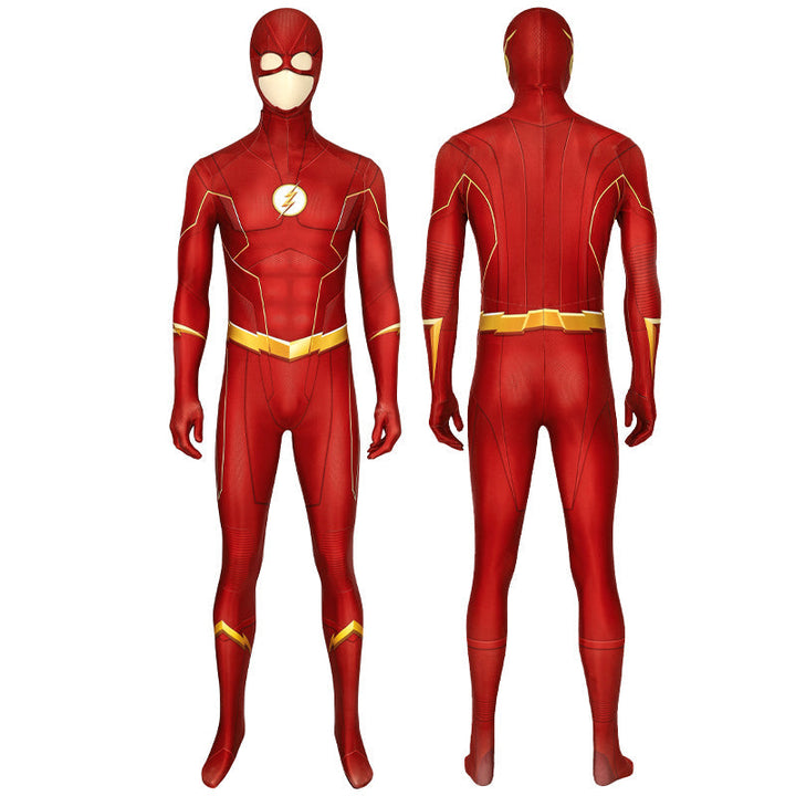 [ylevol] The Flash Season 6 Barry Allen Jumpsuit Cosplay Costumes