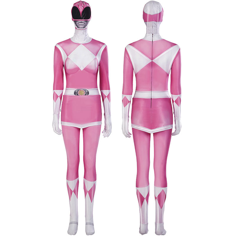 [ylevol] Mighty Morphin Power Rangers Ptera Ranger Pink Ranger Costumes