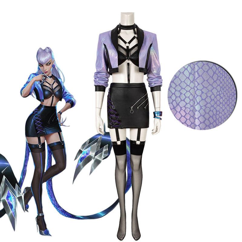 [ylevol] Game LOL KDA ALL OUT Evelynn Full Set Top Cosplay Costumes