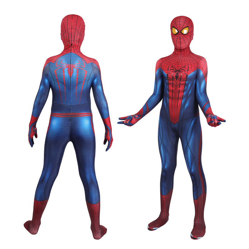 [ylevol] The Amazing Spider-Man Peter Parker Jumpsuits Kids Cosplay Costume