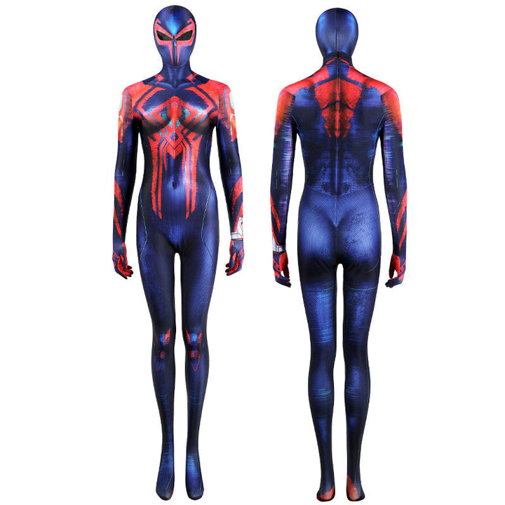 [ylevol] Spider-Man 2099 Across The Spider-Verse Miguel O'Hara Female Jumpsuit Costumes