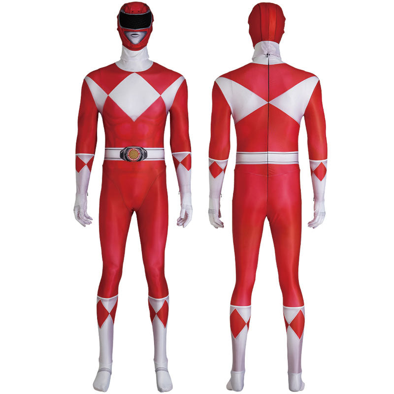 [ylevol] Mighty Morphin Power Rangers Yamato Tribe Prince Geki Red Costumes