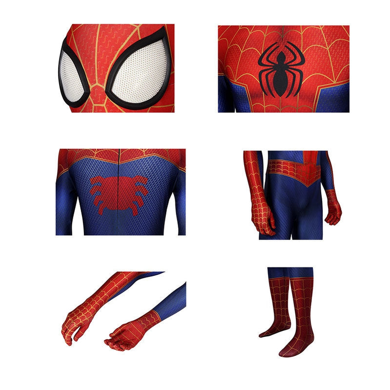 [ylevol] Spider-Man Into the Spider-Vers Peter Parker Jumpsuit Cosplay Costume