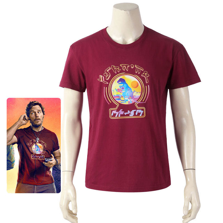 [ylevol] Guardians of the Galaxy 3 Star Lord Peter Quill T-Shirt Costumes