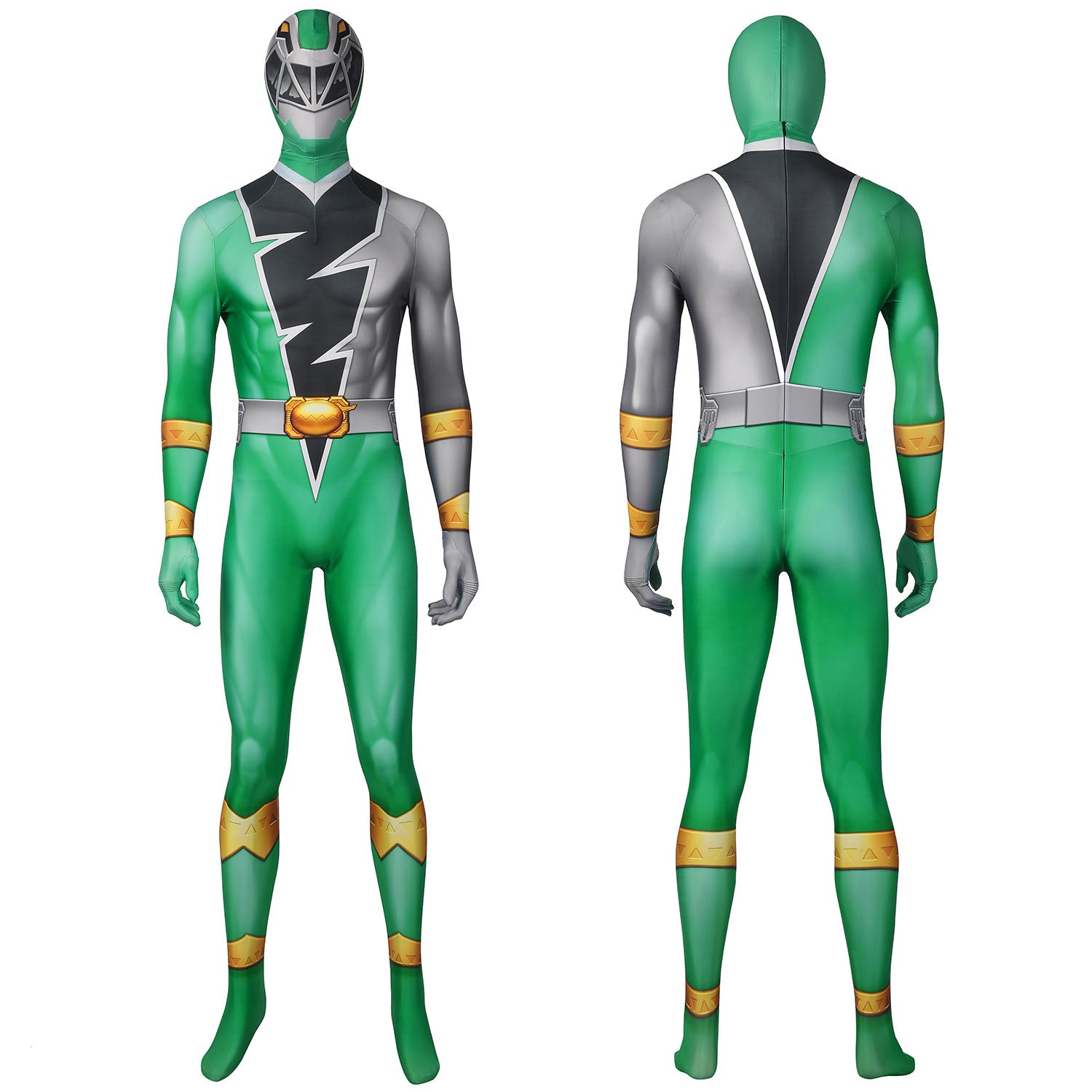 [ylevol] Kishiryu Sentai Ryusoulger Green Solider Male Jumpsuit Cosplay Costumes