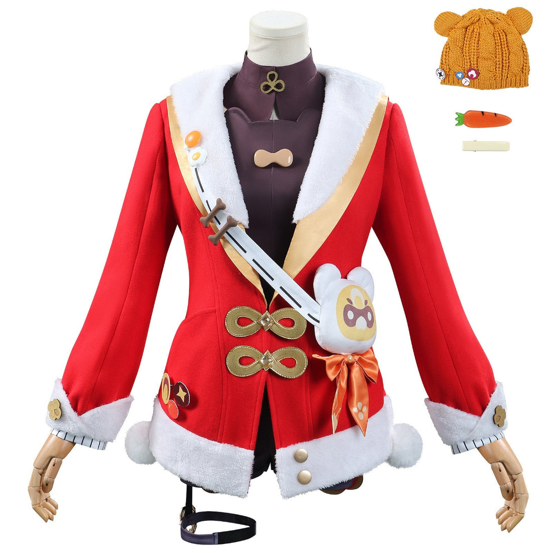 [ylevol] Genshin Impact Lantern Rite Xiangling Christmas Cosplay Costumes