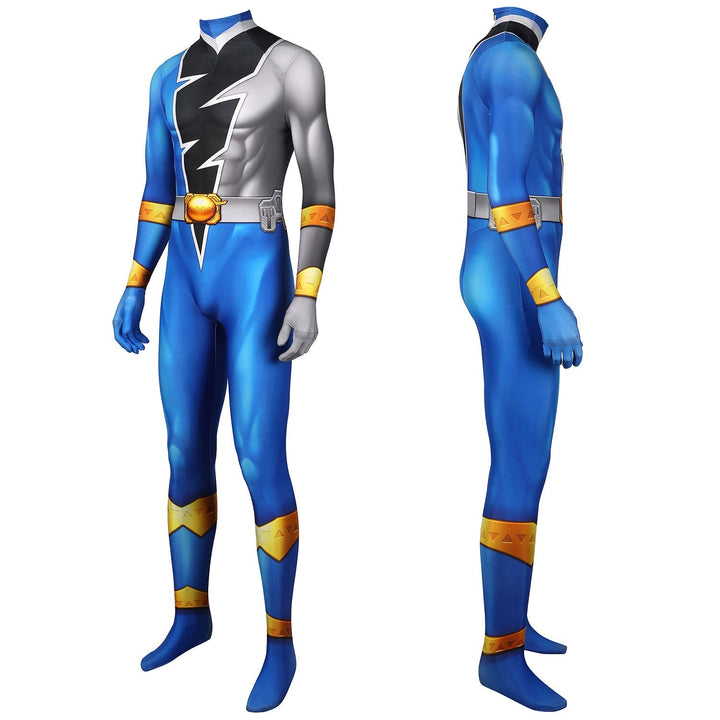 [ylevol] Kishiryu Sentai Ryusoulger Blue Solider Male Jumpsuit Cosplay Costumes