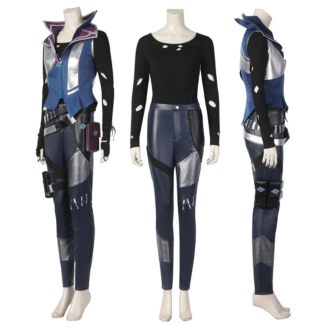 [ylevol] Valorant Fade Outfit Female Fullset Cosplay Costumes