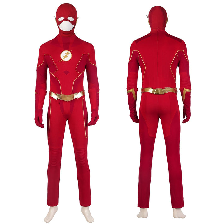 [ylevol] The Flash season 8 Barry Allen Jumpsuit Top Cosplay Costumes