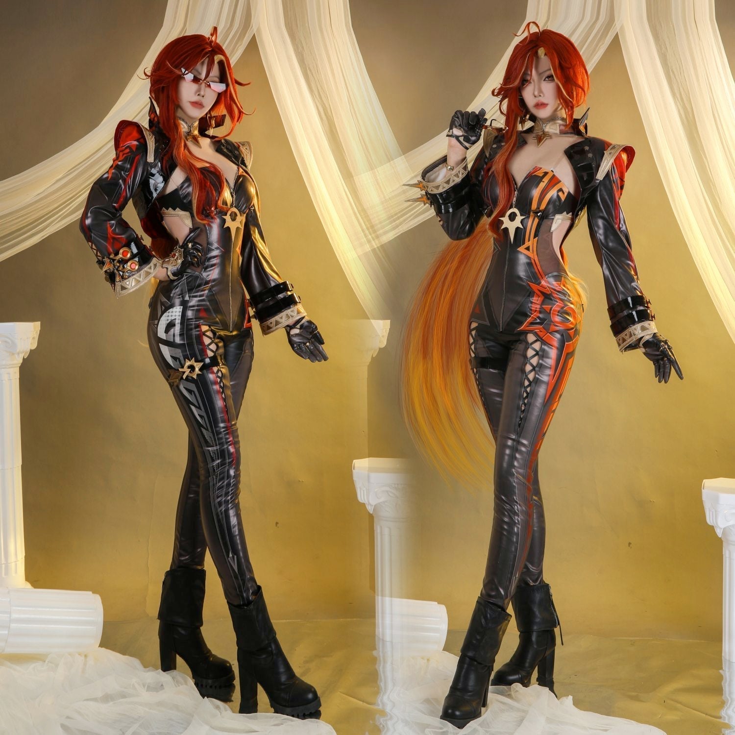 [ylevol] Game Genshin Impact Mavuika Top Level Cosplay Costumes