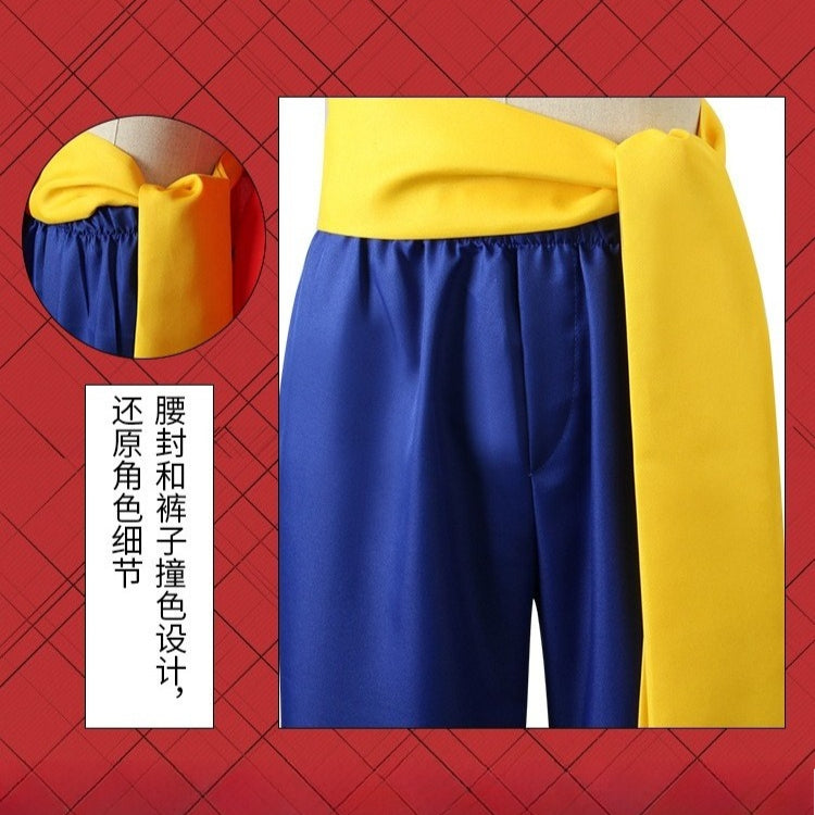 [ylevol] Anime Navigation Monkey D. Luffy Red Shirt Fullset Cosplay Costumes