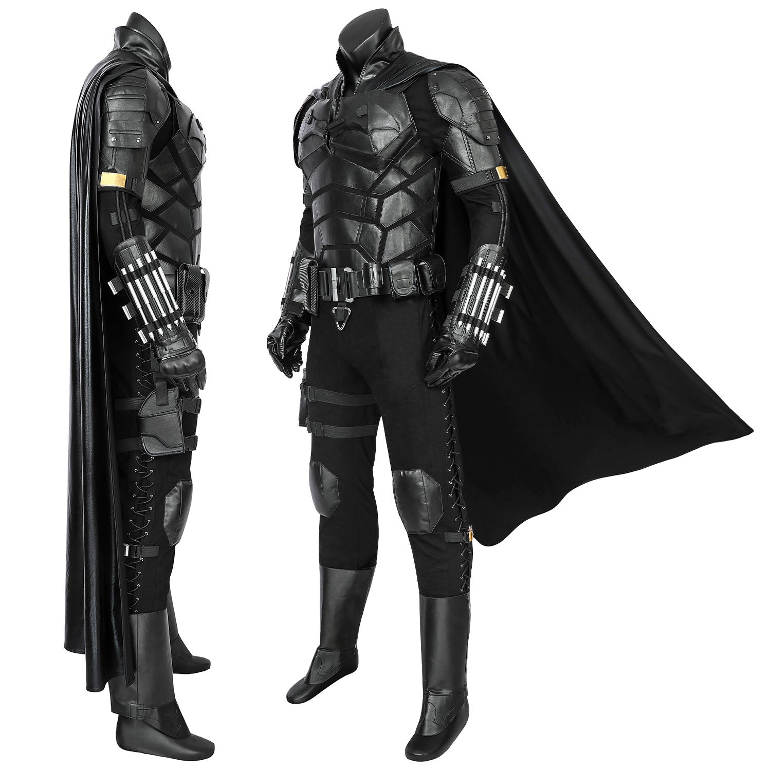 [ylevol] The Batman 2022 Movie Bruce Wayne Robert Pattinson Male Top Costumes