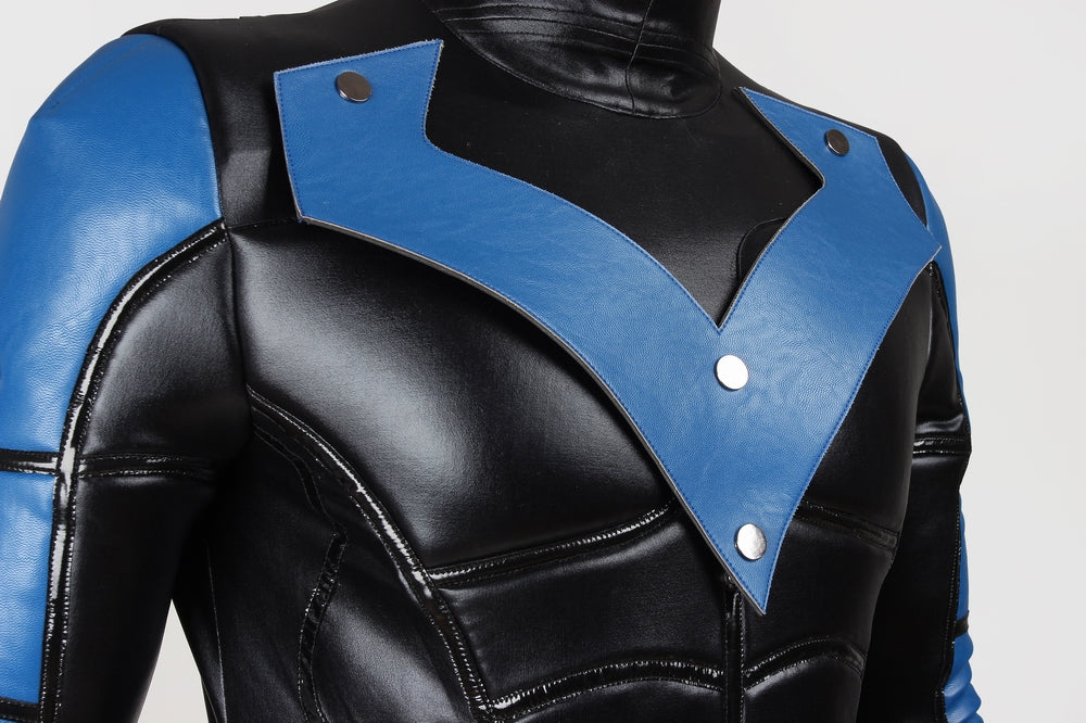 [ylevol] Batman Arkham City Nightwing Dick Grayson Fullset Top Cosplay Costumes