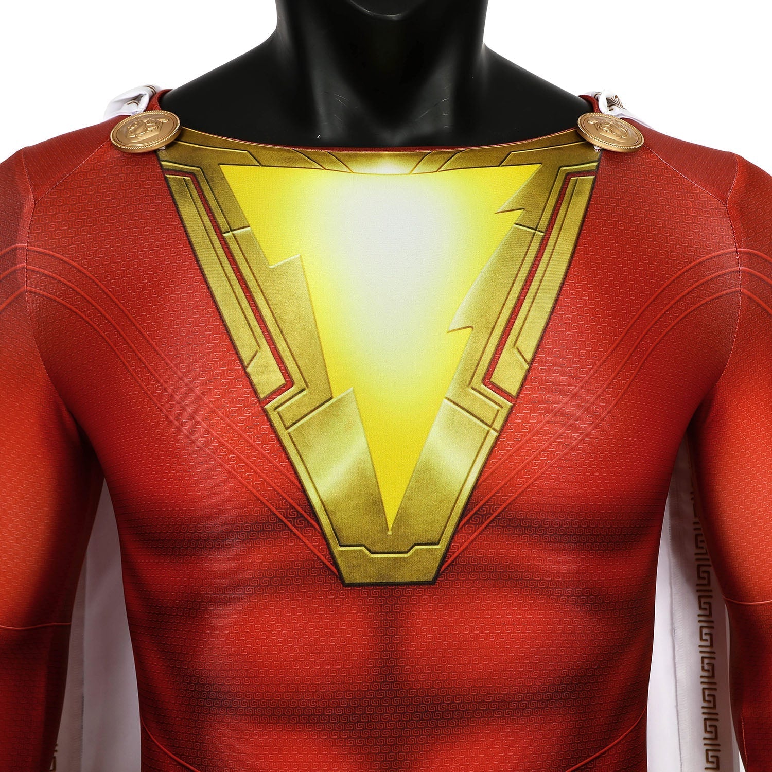[ylevol] Shazam! Billy Batson Captain Marvel Male Jumpsuit Cosplay Costumes