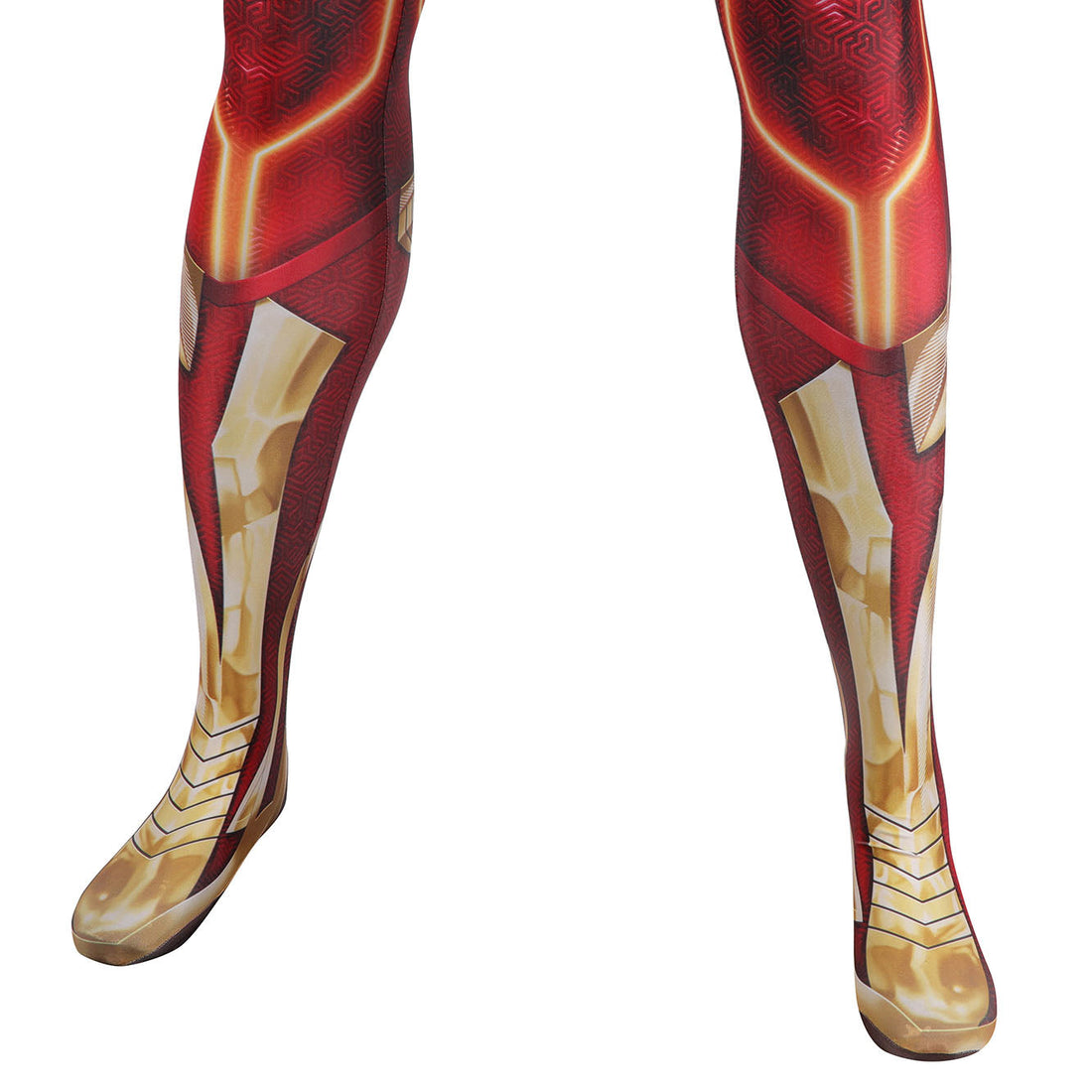 [ylevol] Flashpoint The Flash Barry Allen Jumpsuit with Mask Cosplay Costumes