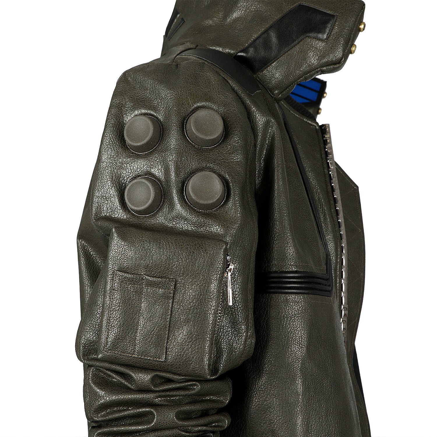 [ylevol] Cyberpunk 2077 V PU Leather Top Level Full Set Cosplay Costumes