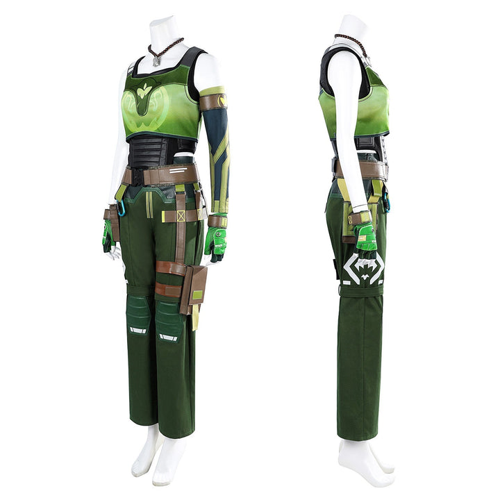 [ylevol] Valorant Skye Full Set Outfit Female Halloween Cosplay Costumes