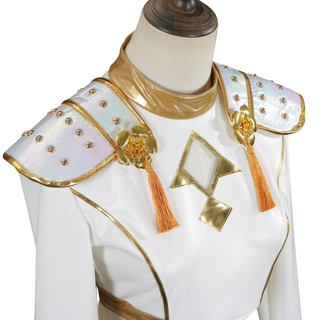 KPop Demon Hunters Rumi Zoey Mira White Leather Adult Kids Cosplay Costumes