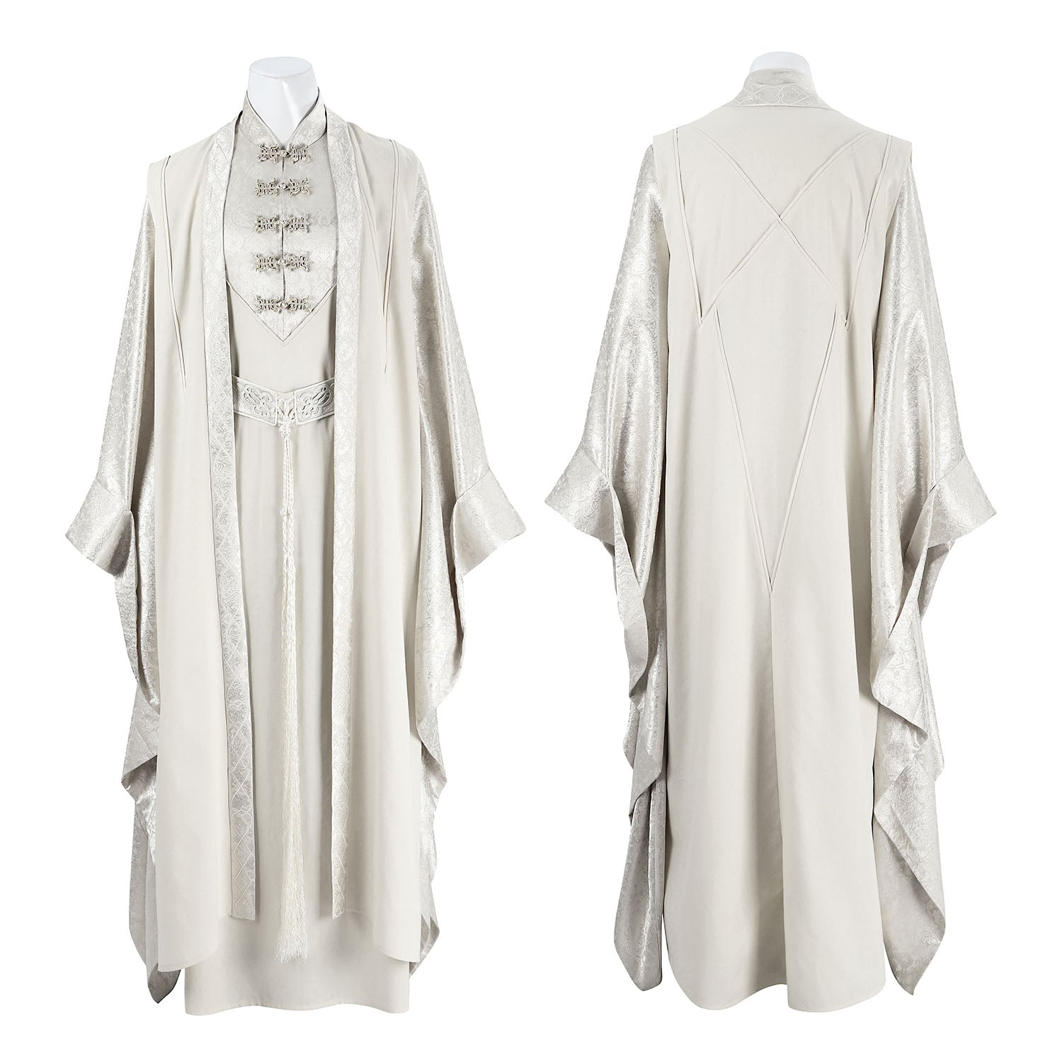 [ylevol] The Lord of The Rings The White Wizard Saruman Top Level Cosplay Costumes