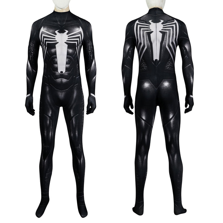 [ylevol] Marvel's Spider-Man 2 Venom Black Suit Male Jumpsuit Cosplay Costumes