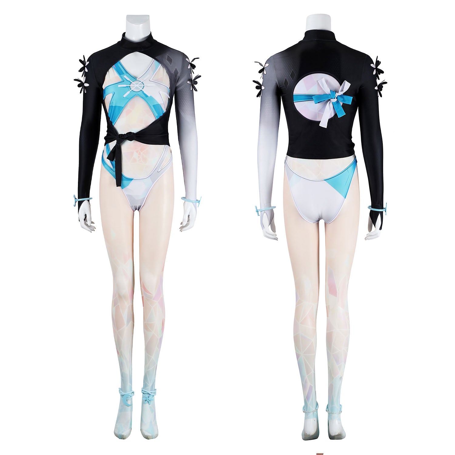 [ylevol] Marvel Rivals Luna Snow Swimsuit Top Full Cosplay Costumes