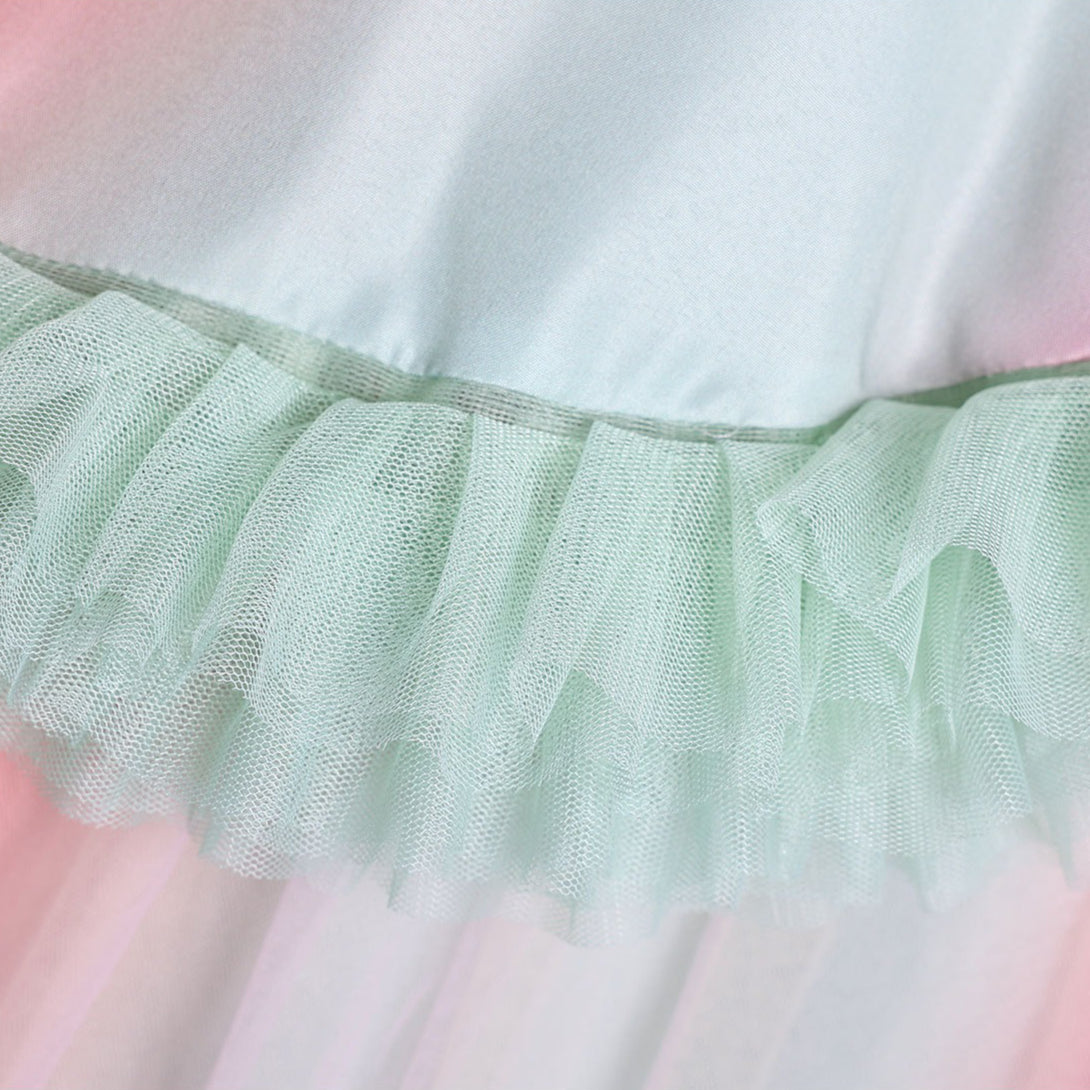 [ylevol] Wicked: For Good Witch Glinda Pink Green Dress Cosplay Costumes