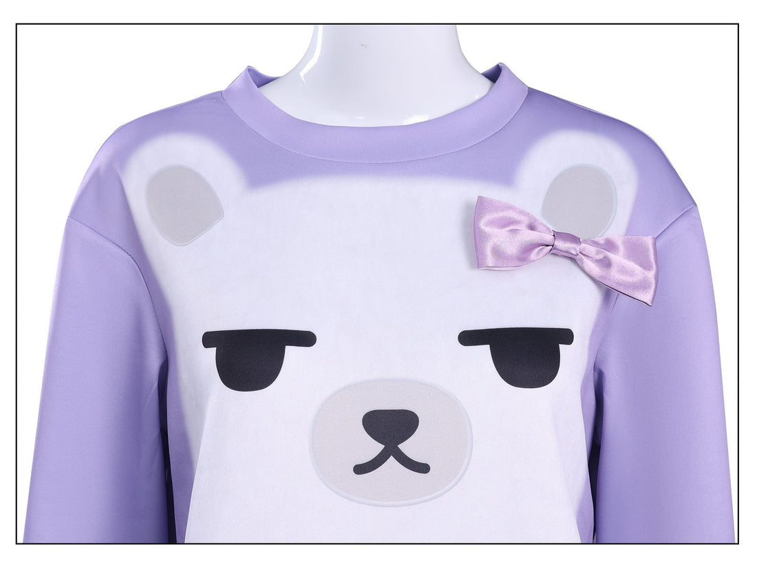 [ylevol] KPop Demon Hunters Mira Loungewear Pajamas Dress Cosplay Costumes