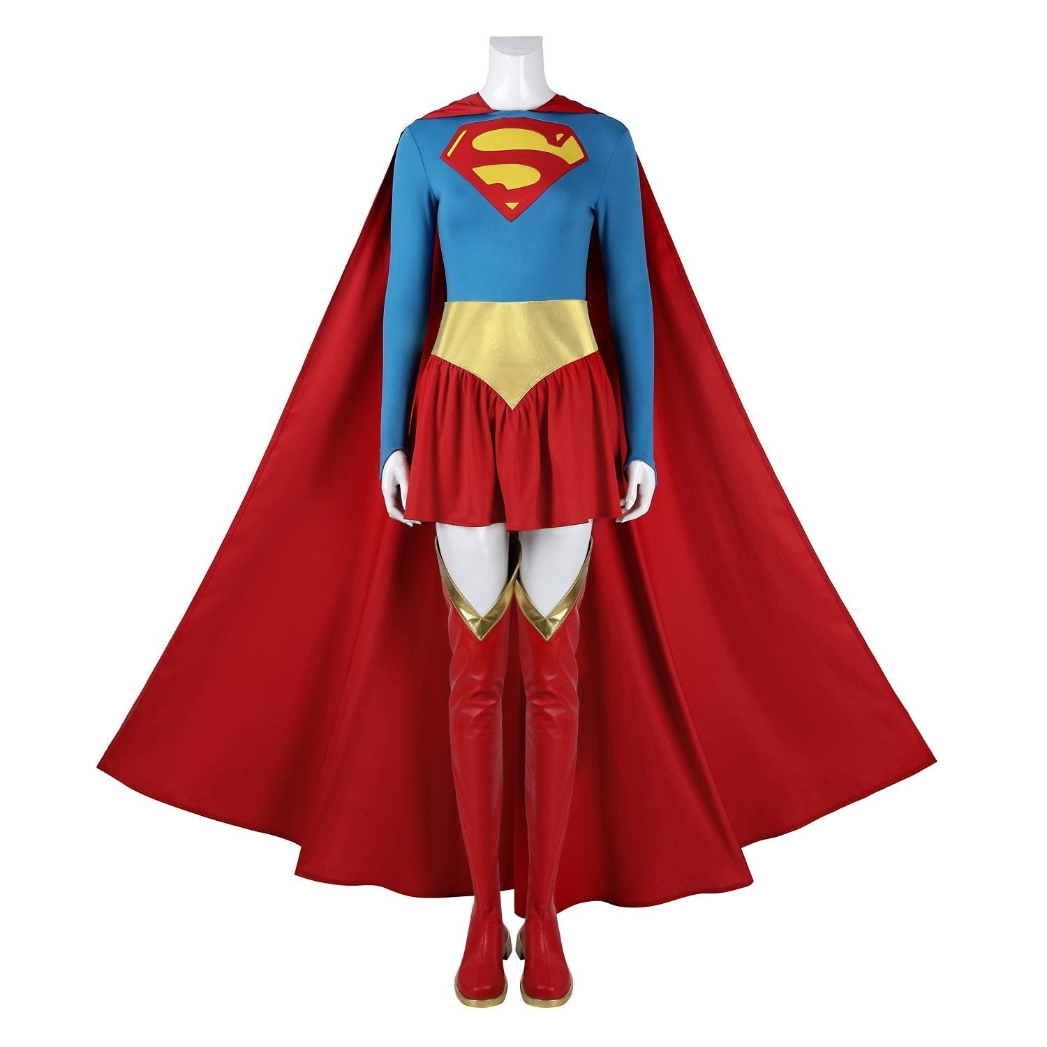[ylevol] Supergirl Woman of Tomorrow Manga version Superman Cosplay Costumes