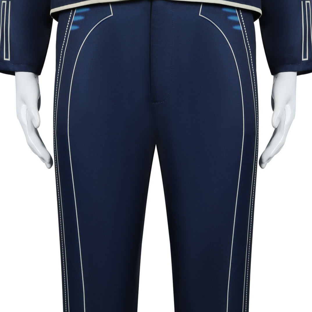 [ylevol] Wicked: For Good Prince Fiyero Navy Blue Suit Cosplay Costumes