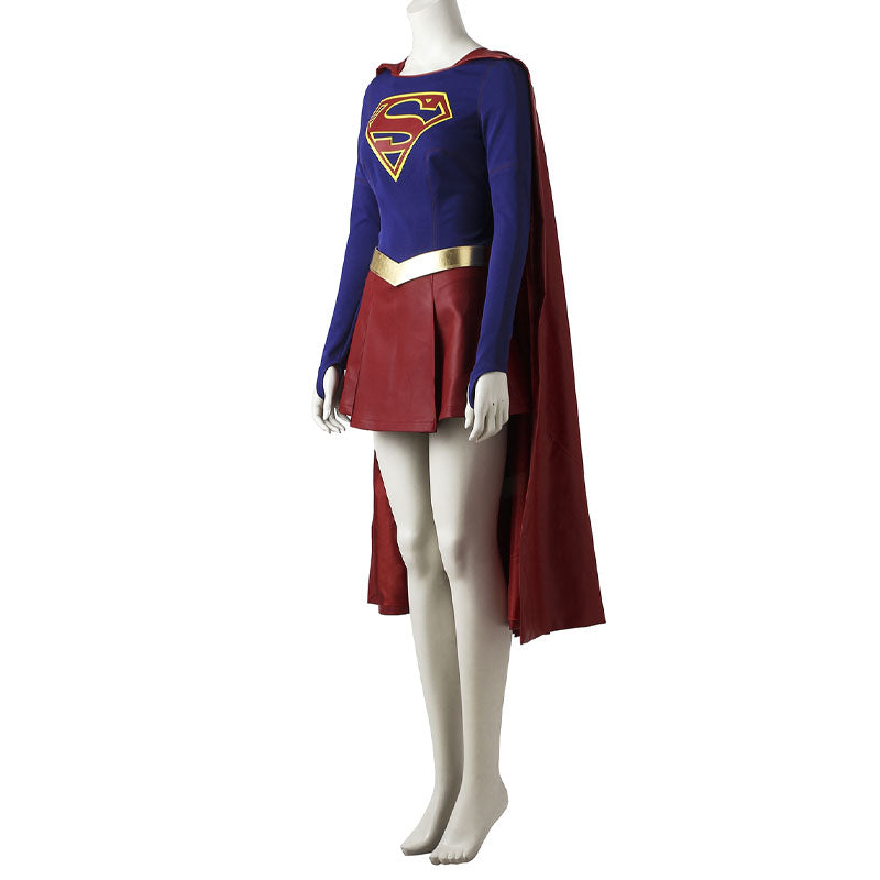 [ylevol] Supergirl Kara Zor-E Kara Kent Fullset Top Cosplay Costumes