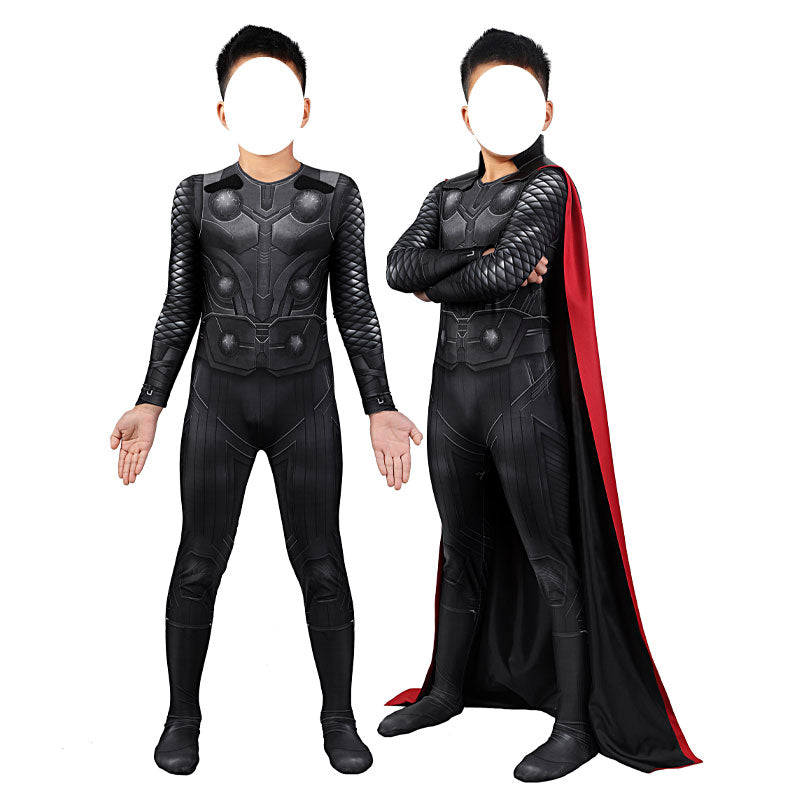 [ylevol] Avengers Infinity War Thor Kids Jumpsuit with Cloak Cosplay Costumes