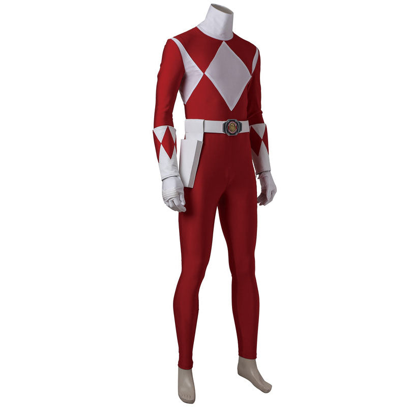 [ylevol] Mighty Morphin Power Rangers Jason Lee Scott Red Ranger Costumes