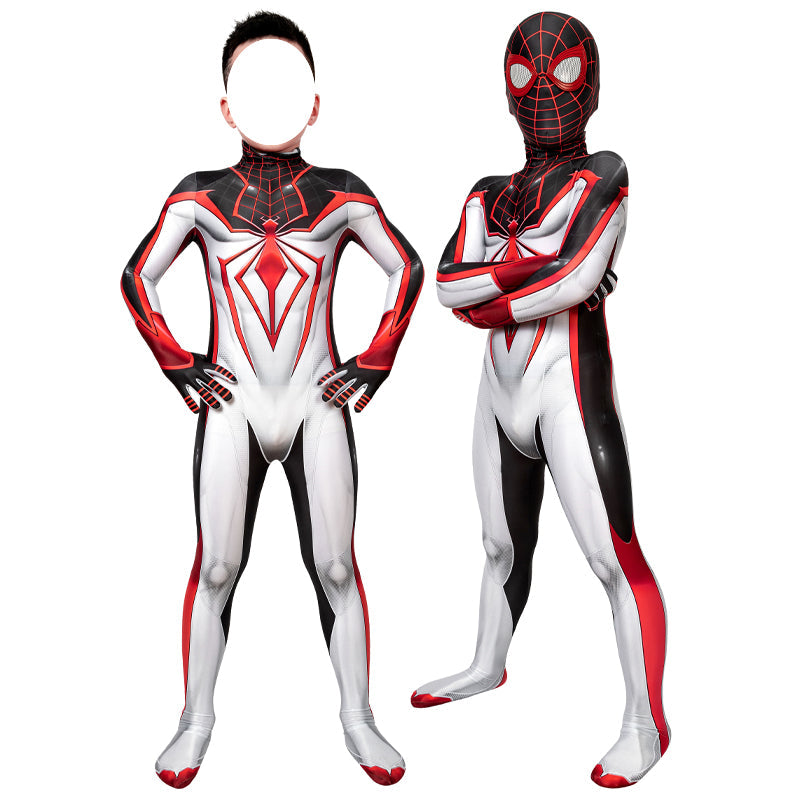 [ylevol] PS5 Spider-Man Miles Morales T.R.A.C.K. Suit Kids Jumpsuit Cosplay Costumes