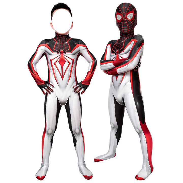 [ylevol] PS5 Spider-Man Miles Morales T.R.A.C.K. Suit Kids Jumpsuit Cosplay Costumes