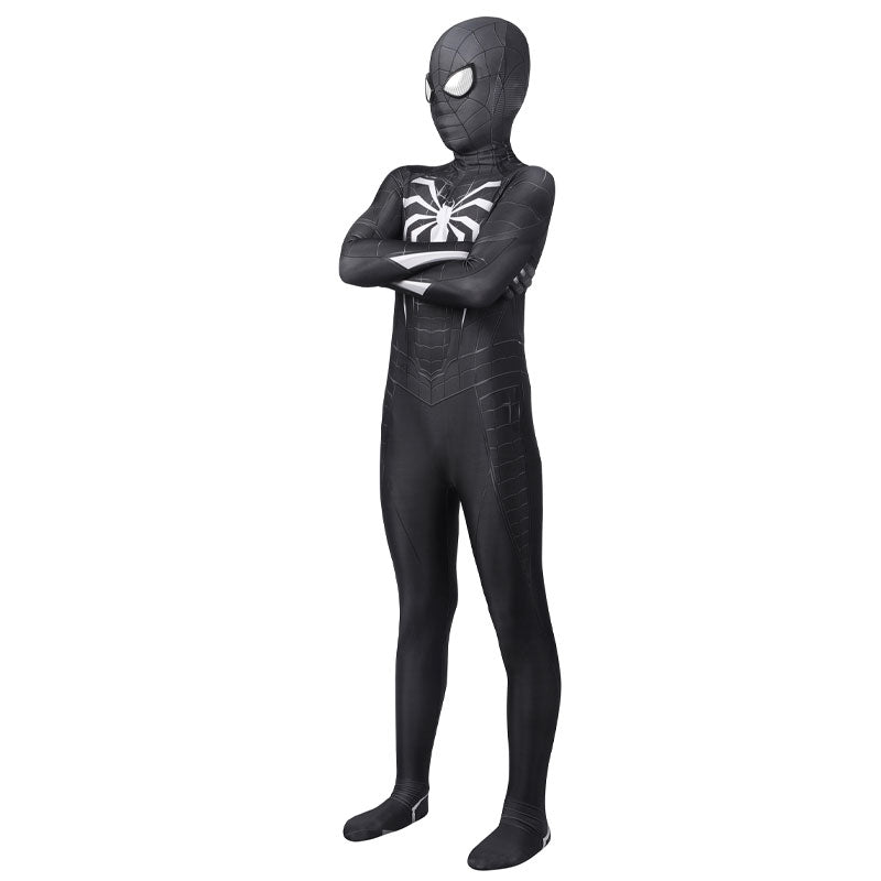 [ylevol] Spider-Man PS5 Miles Morales Symbiote Suit Kids Jumpsuit Costumes