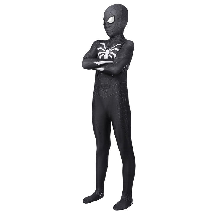 [ylevol] Spider-Man PS5 Miles Morales Symbiote Suit Kids Jumpsuit Costumes