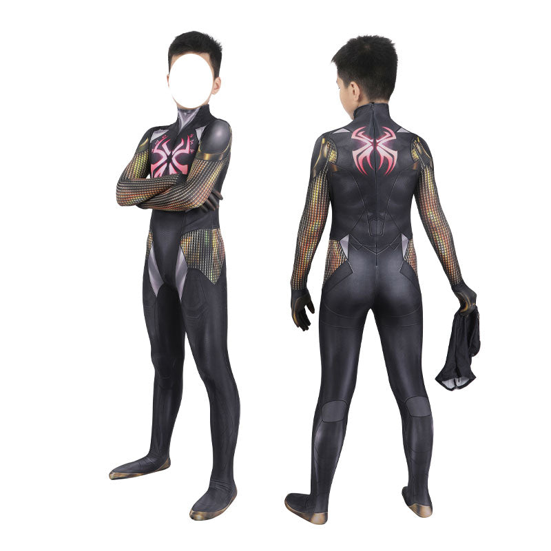 [ylevol] Midnight Suns Spider Man Jumpsuit Child Cosplay Costumes