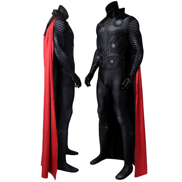 [ylevol] Avengers Infinity War Thor Jumpsuit with Cloak Cosplay Costumes