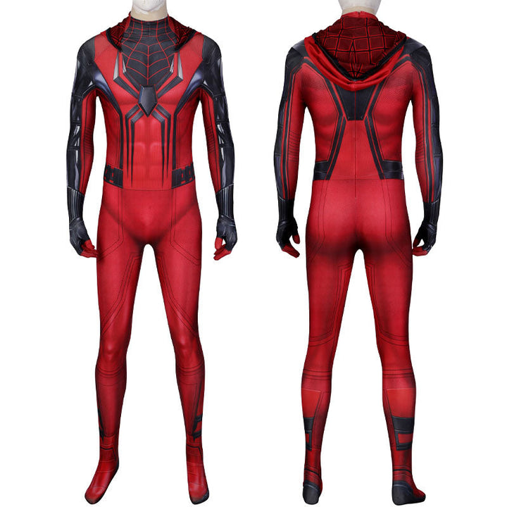 [ylevol] Spider-Man PS5 Crimson Cowl Suit Jumpsuit Cosplay Costume
