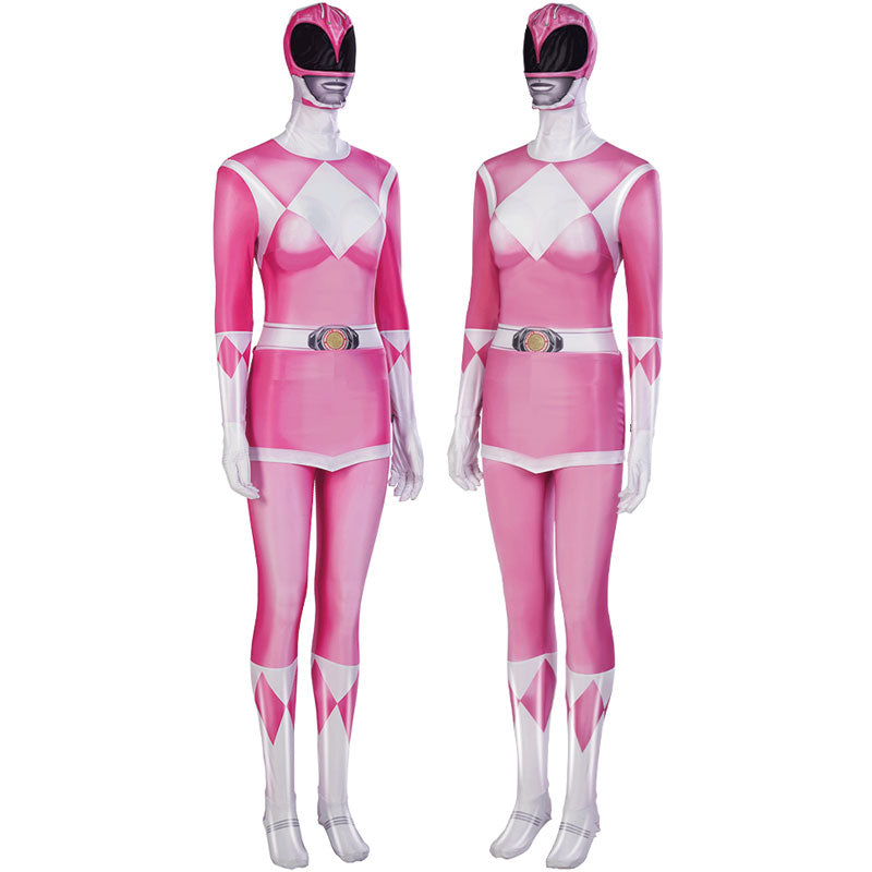 [ylevol] Mighty Morphin Power Rangers Ptera Ranger Pink Ranger Costumes