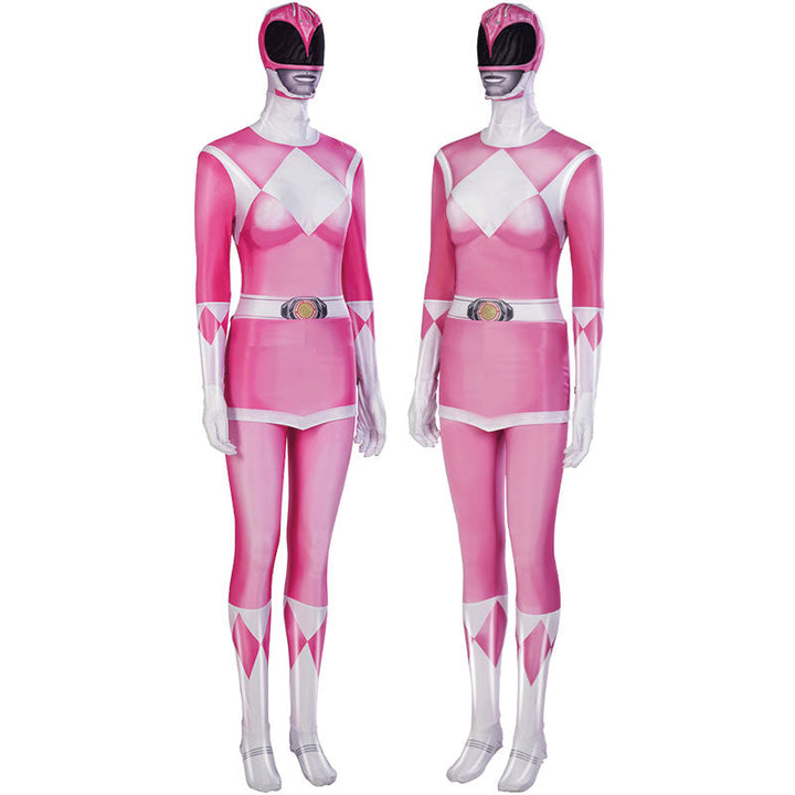 [ylevol] Mighty Morphin Power Rangers Ptera Ranger Pink Ranger Costumes