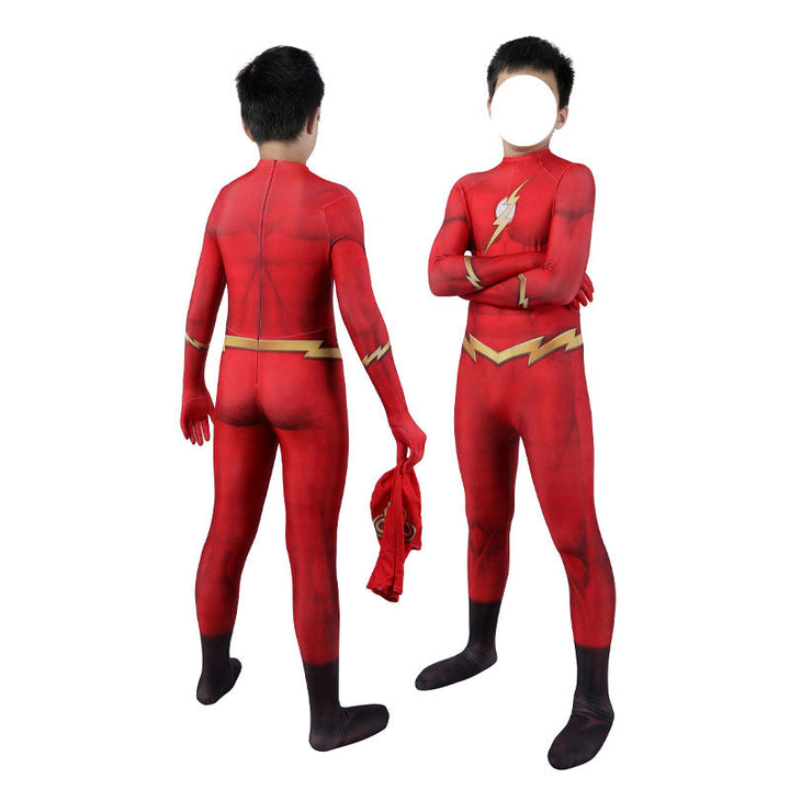 [ylevol] The Flash season 8 Jason Garrick Kids Jumpsuit Cosplay Costumes