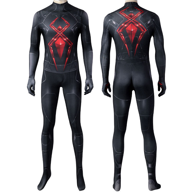 [ylevol] Spider-Man Dark Suit Jumpsuit Cosplay Costumes
