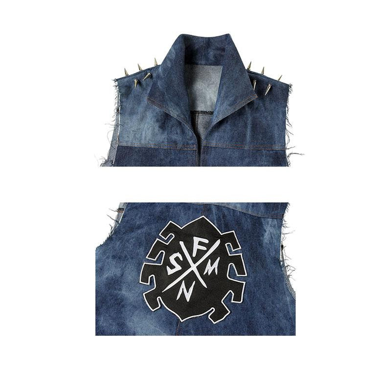 [ylevol] Spider-Man PS4 Peter Parker Jumpsuit Punk Jacket Cosplay Costume