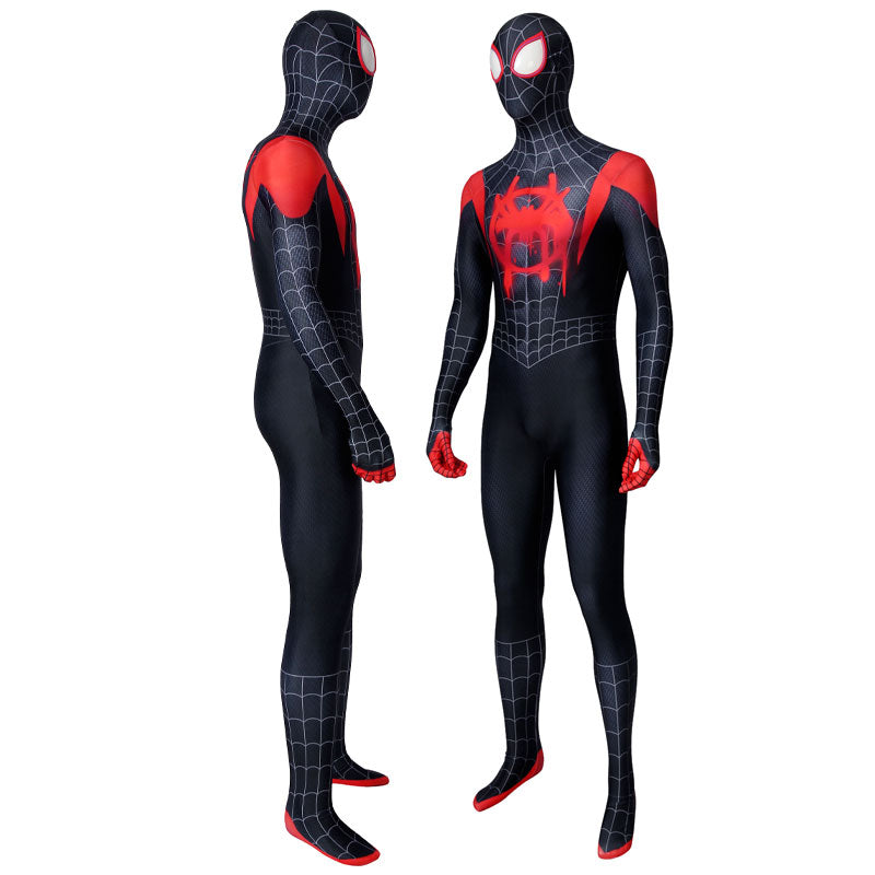 [ylevol] Spider-Man Into the Spider-Verse Miles Morales Jumpsuit Cosplay Costumes