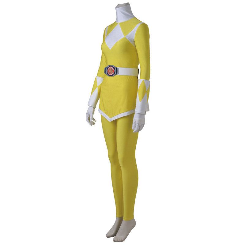 [ylevol] Mighty Morphin Power Rangers Trini Kwan Yellow Female Costumes