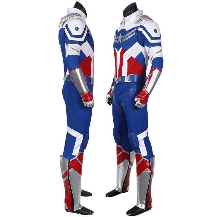 [ylevol] The Falcon and The Winter Soldier Sam Wilson Captain America Cosplay Costumes