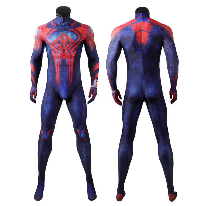 [ylevol] Spider-Man 2099 Across The Spider-Verse Jumpsuit Miguel O'Hara Costumes