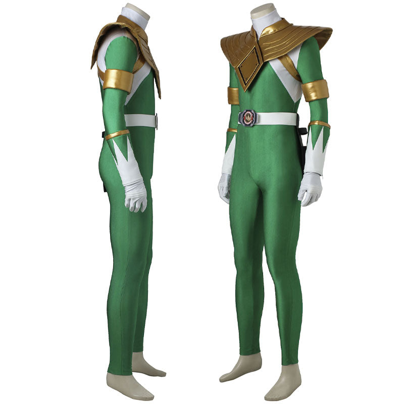 [ylevol] Mighty Morphin Power Rangers Tommy Oliver Green Ranger Top Costumes